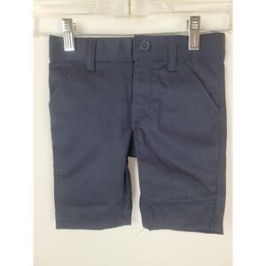 French Toast NWT Toddler Adaptive Bermuda Short Navy Blue Size 4 Style SH9295E